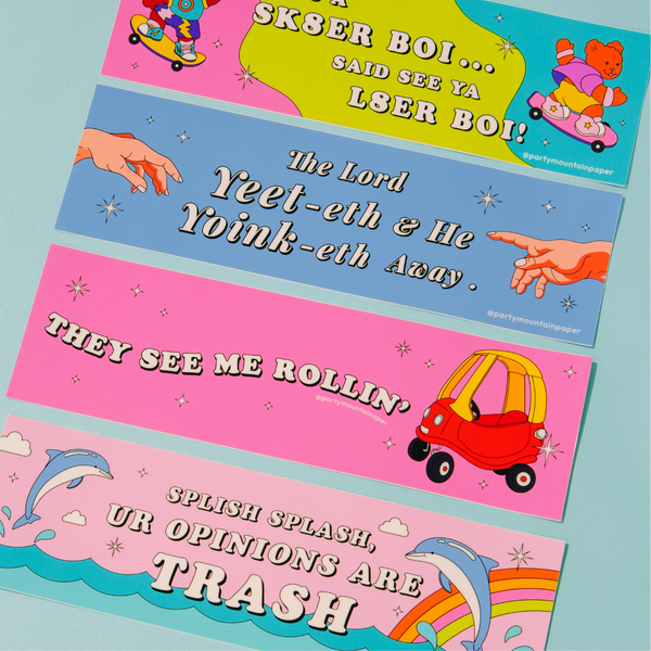 Sk8er Boi Bumper Sticker