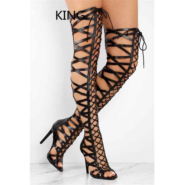 8 Thigh High Gladiators