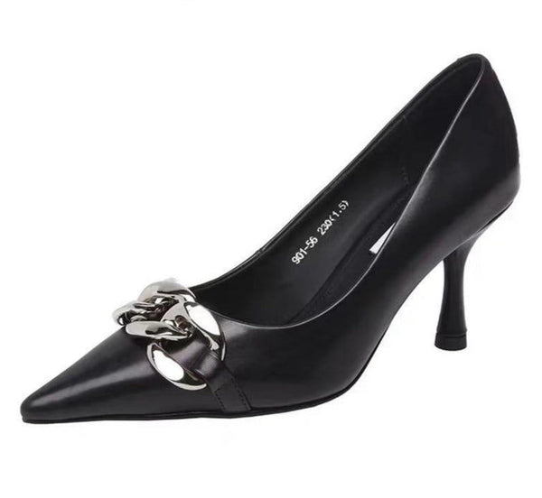 Triple Link Dress Heels