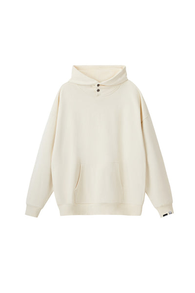 90s Vintage Two Seasons Hoodie Cream