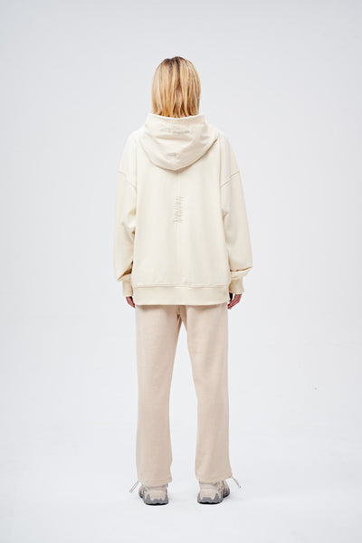 90s Vintage Two Seasons Hoodie Cream