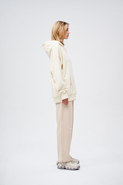 90s Vintage Two Seasons Hoodie Cream