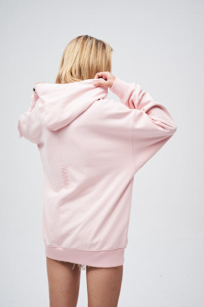 90s Vintage Two Seasons Hoodie Pink