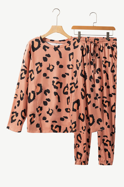 Cozy Chic Leopard Print Lounge Set