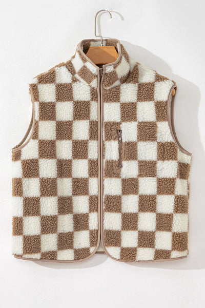 Soft Beige Cozy Sherpa Jacket for Women - Stylish, Warm, and Ideal for Casual Outdoor Adventures