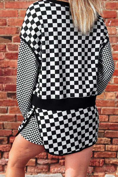 Stylish Black Women's Lounge Set - Comfortable Fit for Casual Outings & Cozy Relaxation at Home