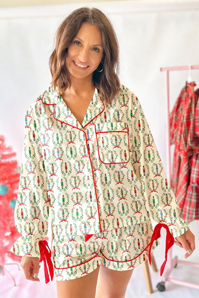 Chic Soft Lavender Silky Pajama Set for Women - Elegant & Comfortable Sleepwear with Relaxed Fit for Ultimate Relaxation