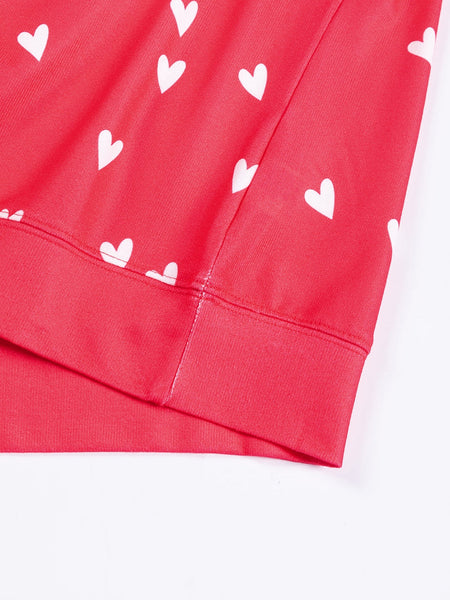 Printed V-Neck Short Sleeve T-Shirt