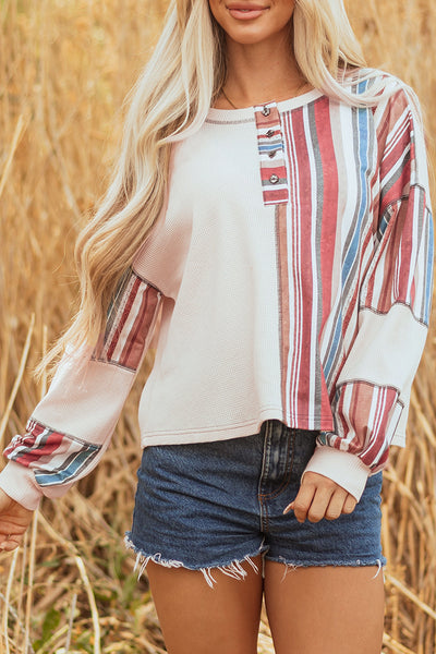 Stylish Women's Casual Knit Top in Soft Cotton Blend - Flattering Fit for Everyday Wear in Bright, Trendy Colors