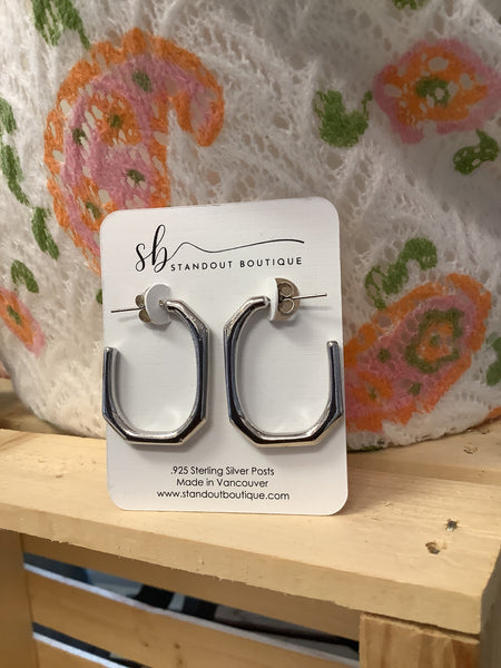 Standout Boutique Elina Silver Earring