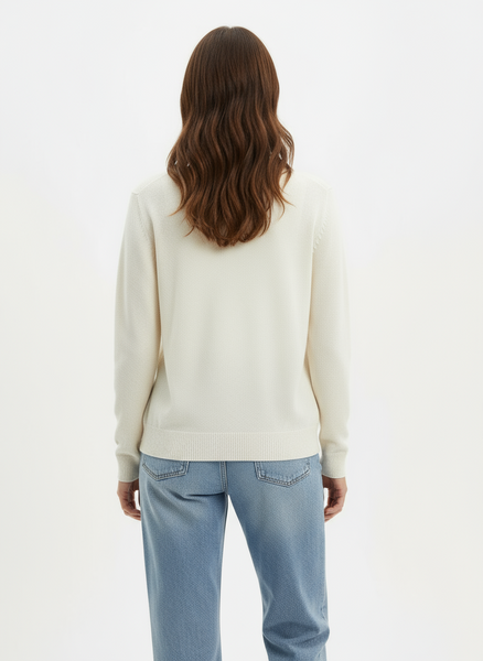 Vintage Collection Internationale Embellished Cream Cardigan