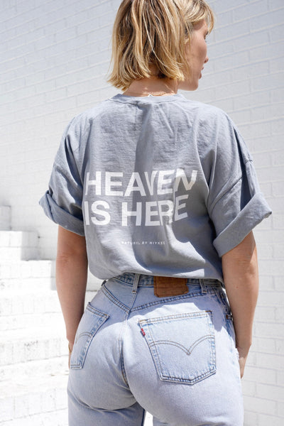 NATURYL Heaven Is Here Unisex Heavyweight T-Shirt