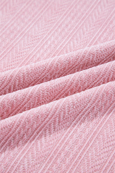 Soft Pink Women's Sweatshirt - Cozy Casual Style for Everyday Comfort and Effortless Chic Fashion