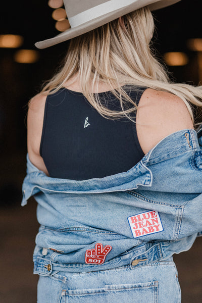 Ribbed Tank *Built in Bra