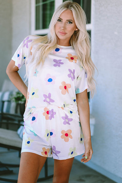 Floral Embroidered Black Tank Top with Sweet Details