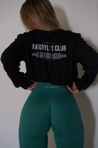 Naturyl Fit Club Long Sleeve Moisture-Wicking Polyester Tee