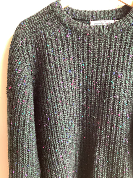 Vintage 80s 100% Wool Fleck Sweater