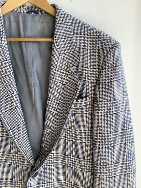 Vintage Glen Plaid Blazer