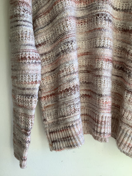 Vintage Textured Knit Sweater