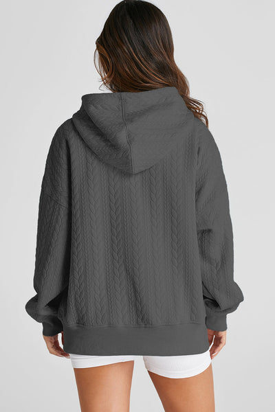 Cozy Women's Classic Solid Hoodie for Everyday Comfort and Casual Outings Stylish, Versatile, and Comfortable Fit