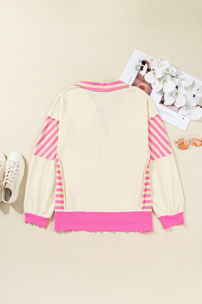 Trendy Plus Size Women's Cozy Sweatshirt Comfortable Fit for Casual Style in Soft Fabric for Everyday Wear