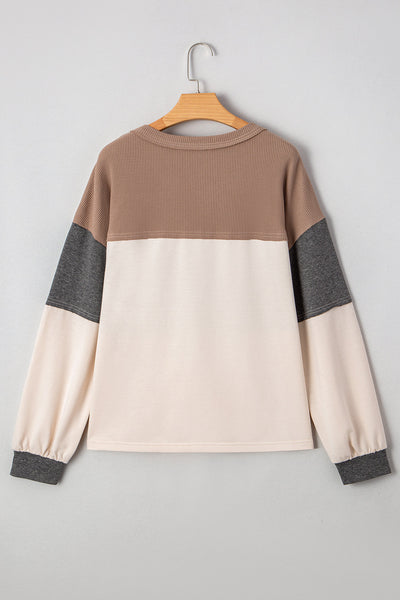 Vibrant Color Block Short Sleeve Tee for Women - Stylish Relaxed Fit Top Perfect for Casual Everyday Wear