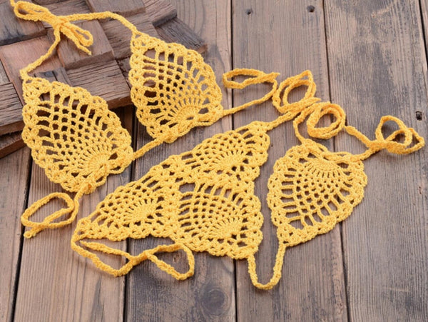Handmade Crochet Micro Bikini Set