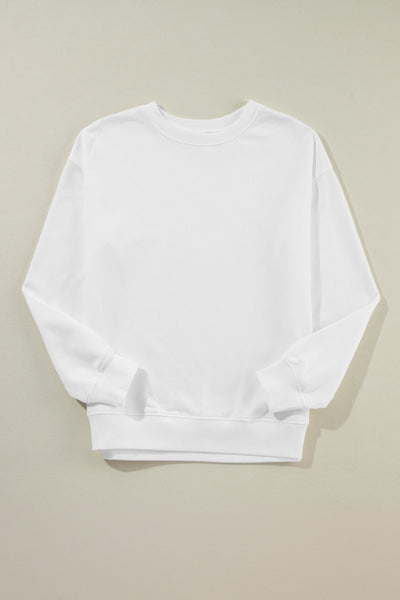 Cozy Women's Classic Crewneck Sweatshirt in Soft Fabric - Ideal for Casual Layering and Everyday Comfort