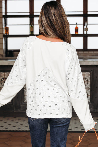 Women's Soft V-Neck Long Sleeve Blouse - Casual Chic Top for Everyday Comfort and Versatile Wardrobe Essentials