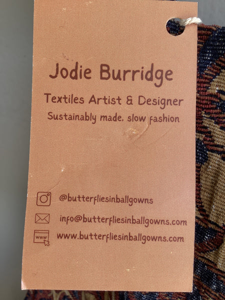 Butterflies in Ballgowns Blue Wave Short Overalls