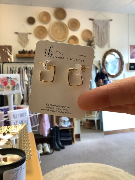 Standout Katerena Gold Earrings