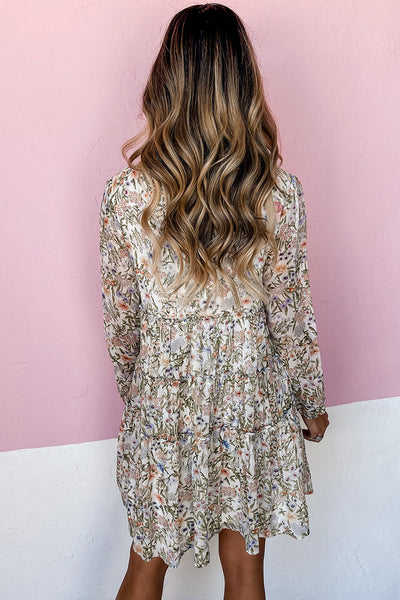 Vibrant Floral Mini Dress for Women - Chic Summer Style, Flattering Fit for Parties and Casual Outings