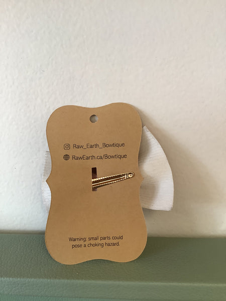 Raw Earth Bowtique Purple Mushroom Hair Bow