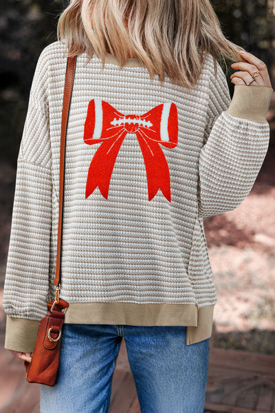 Stylish Women's Long Sleeve Striped Top - Casual Fit, Lightweight Fabric for Effortless Everyday Style
