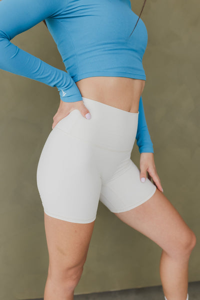 Ribbed Crew *Cropped