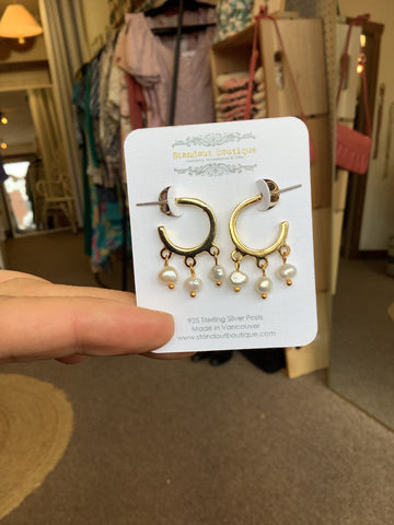 Standout Boutique London Gold Earrings