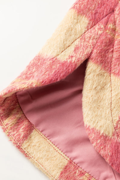 Warm Plaid Jacket for Cold Weather