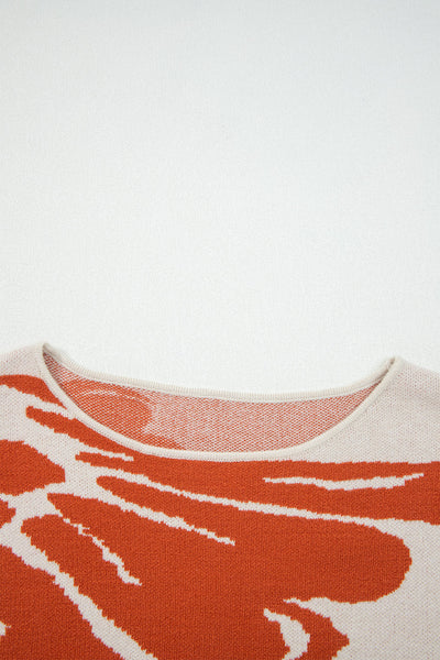Cozy Women's Floral Sweater in Soft Pastels - Perfect for Everyday Wear and Seasonal Layering in a Comfortable Fit