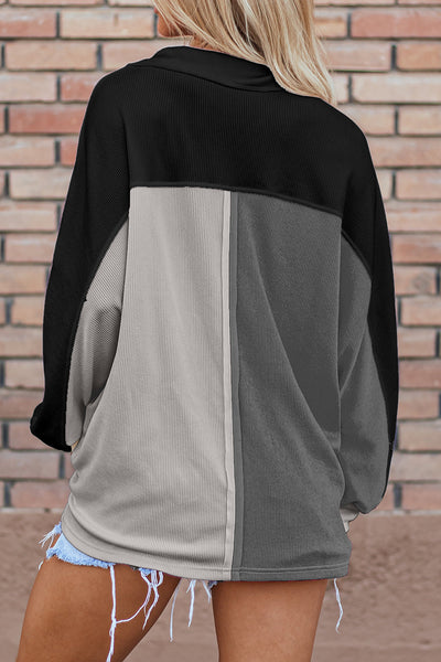 Soft Cotton Blend Oversized Sweatshirt for Women - Cozy Casual Top for Relaxed Weekend Style and Everyday Comfort