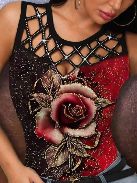 Sparkly Rhinestone Top