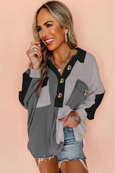 Soft Cotton Blend Oversized Sweatshirt for Women - Cozy Casual Top for Relaxed Weekend Style and Everyday Comfort