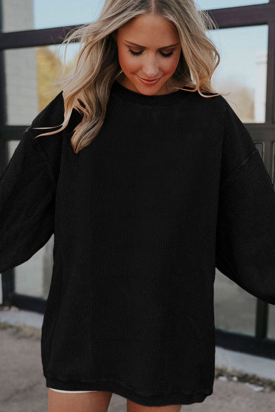 Cozy Women's Crew Neck Sweatshirt in Soft Cotton Blend - Casual Style for Everyday Comfort and Versatile Outfits