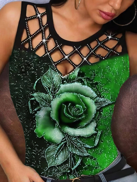 Sparkly Rhinestone Top