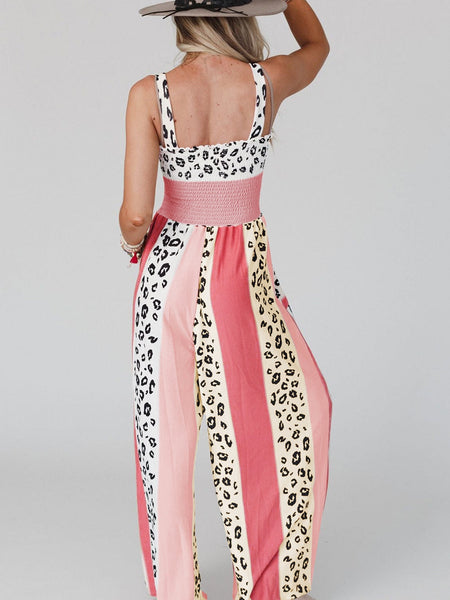 Casual And Trendy Slim Halter Print Set