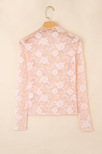 Chic Women's Soft Cotton Mock Neck Long Sleeve Top - Stylish Comfort for Casual Outings and Layering