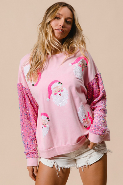 Cozy Women's Personalized Christmas Sweatshirt - Festive Holiday Style, Perfect Fit for Winter Celebrations