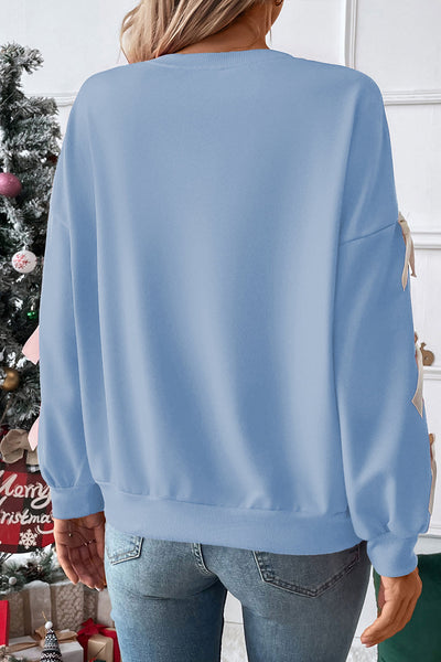 Soft Casual Women's Crew Neck Sweatshirt Cozy Comfort for Everyday Wear in Stylish Colors