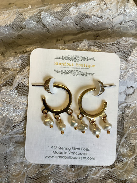 Standout Boutique London Gold Earrings