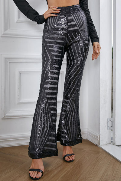 Striped Sexy Slim Fit Knitted Pants
