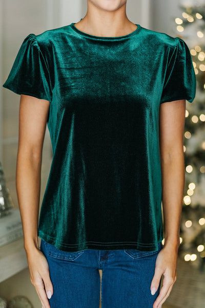 Elegant Evergreen Blouse for Women - Stylish, Comfortable Fit for Effortless Everyday Chic Fashion